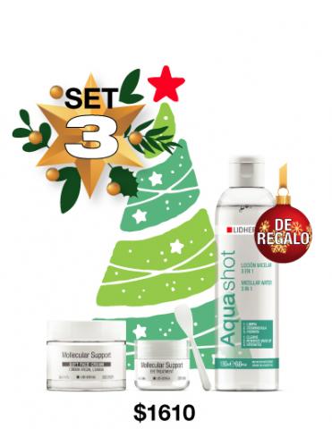 Set 3 regalo navidad Lidherma Spa del Sur Bariloche