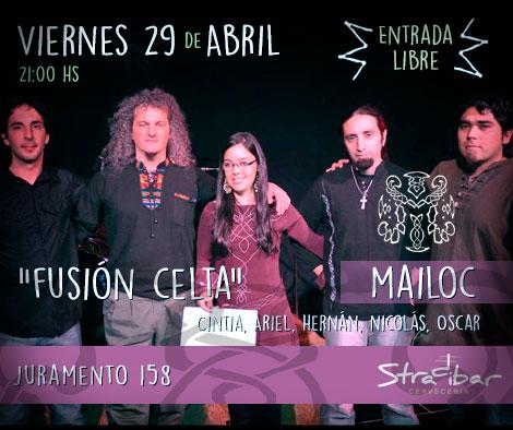 MAILOC presenta "Fusi&oacute;n Celta"