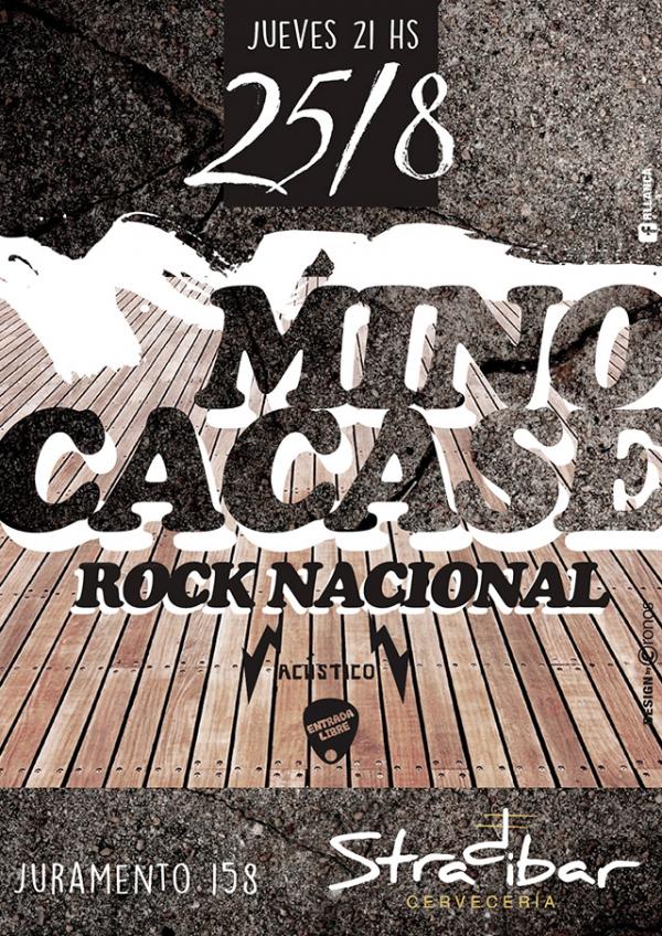 MINO CACASE ac&uacute;stico en STRADIBAR