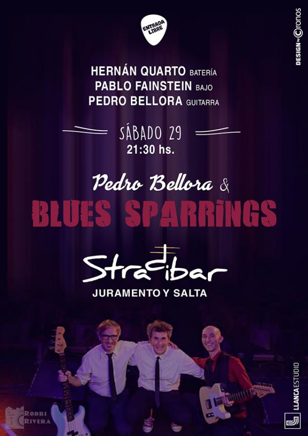 Pedro Bellora & Blues Sparrings en STRADIBAR