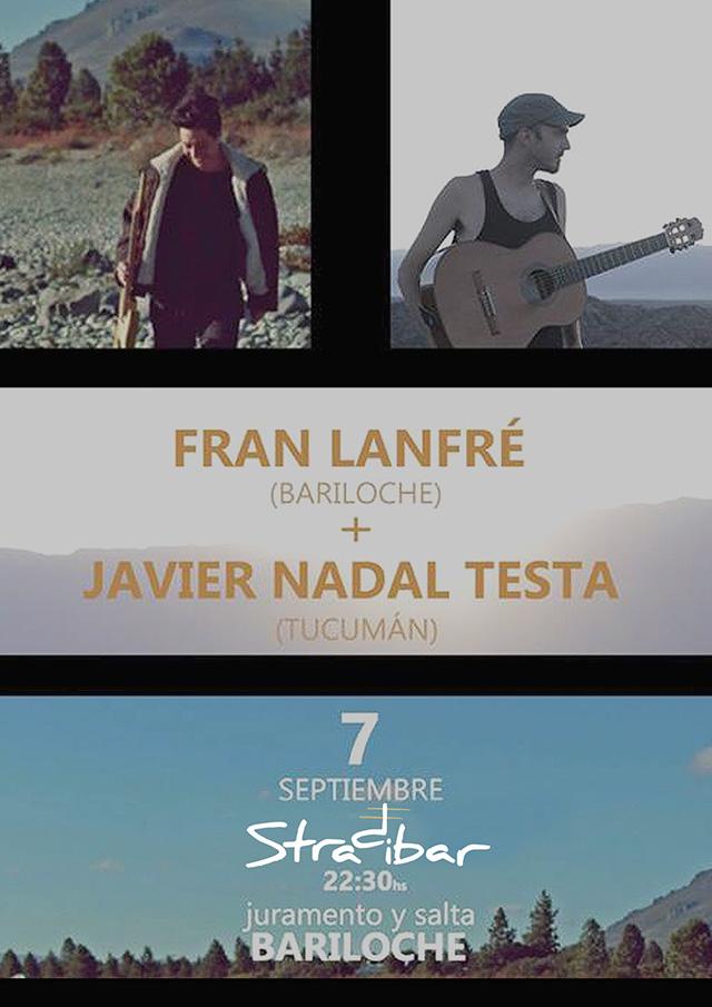  Fran Lanfr&eacute; y Javier Nadal Testa en STRADIBAR