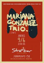 MARIANA GONZALEZ TRIO en STRADIBAR