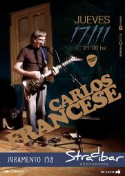 CARLOS FRANCESE en STRADIBAR ac&uacute;stico