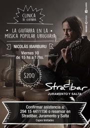 Clinica de Guitarra, La guitarra en la m&uacute;sica popular Uruguaya por Nicol&aacute;s Ibarburu