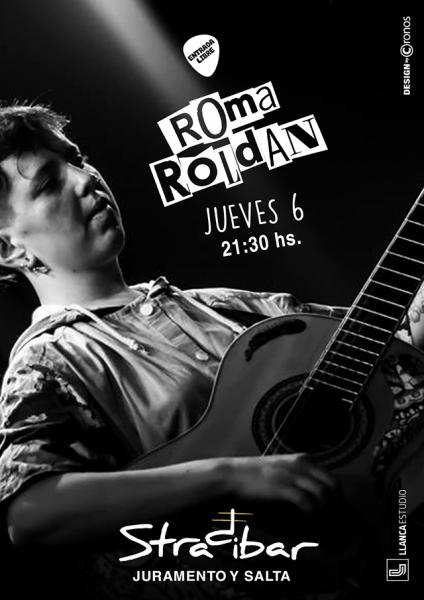 CANCIONES A LA CARTA por Roma Rold&aacute;n en STRADIBAR