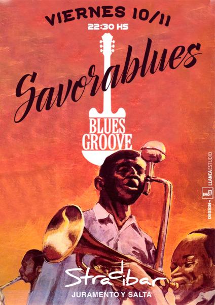 SAVORABLUES en STRADIBAR, Blues & Groove