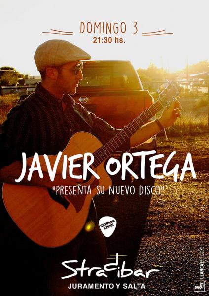 Javier Ortega en STRADIBAR, presentaci&oacute;n de su nuevo disco