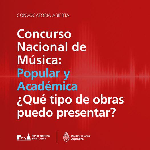 Concurso Nacional de M&uacute;sica 2023