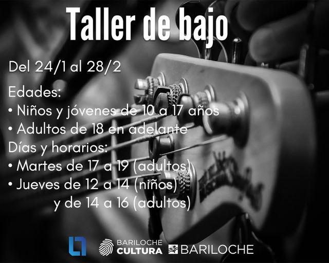 Taller de Bajo El&eacute;ctrico