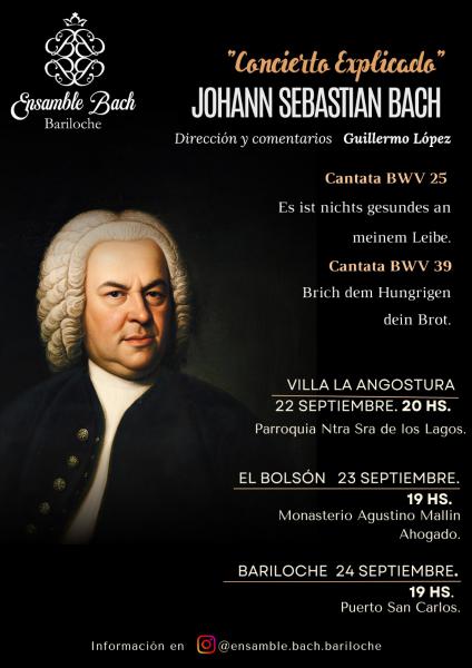 Ensamble Bach  Bariloche: Conciertos explicados