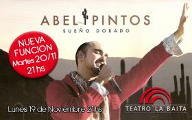 Abel Pintos presenta: "Sue&ntilde;o Dorado"