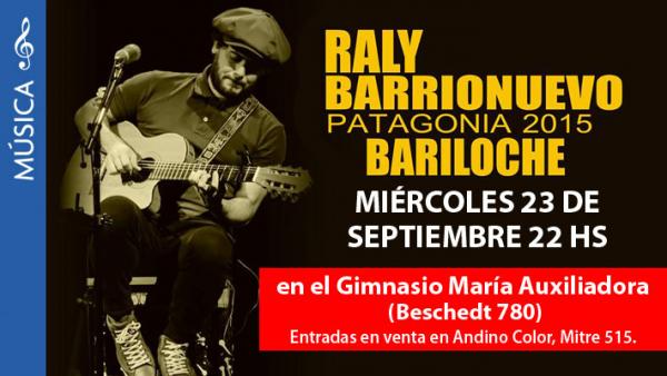 Raly Barrionuevo en el Gimnasio Maria Auxiliadora.