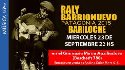 Raly Barrionuevo en el Gimnasio Maria Auxiliadora.