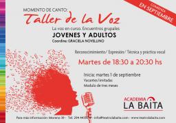 Taller de la Voz - ADULTOS