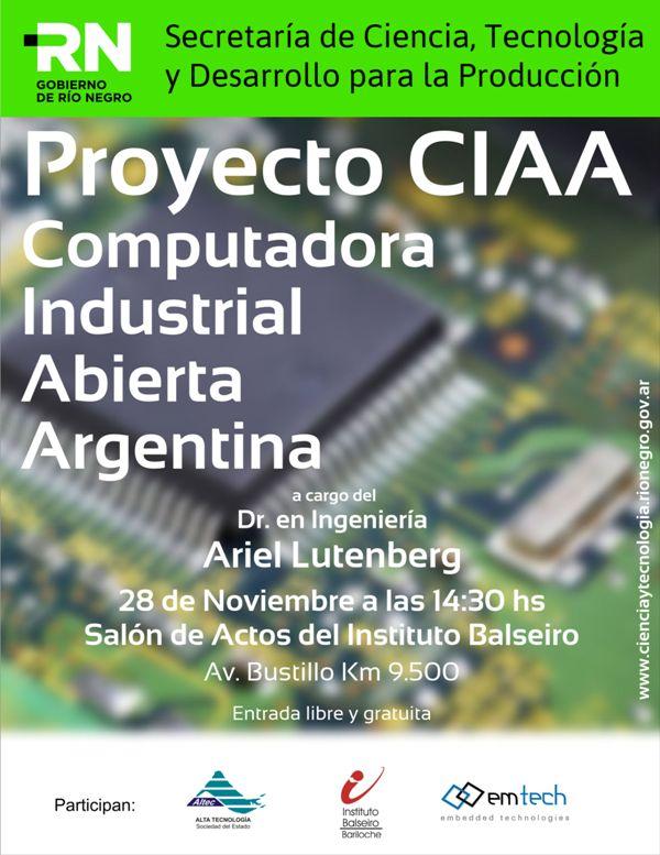 Presentan en Bariloche la primera computadora 100% argentina