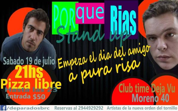 Show de Stand Up con PIZZA FREE - Deparados
