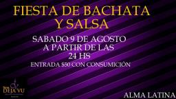 FIESTA DE BACHATA Y SALSA!!!!!
