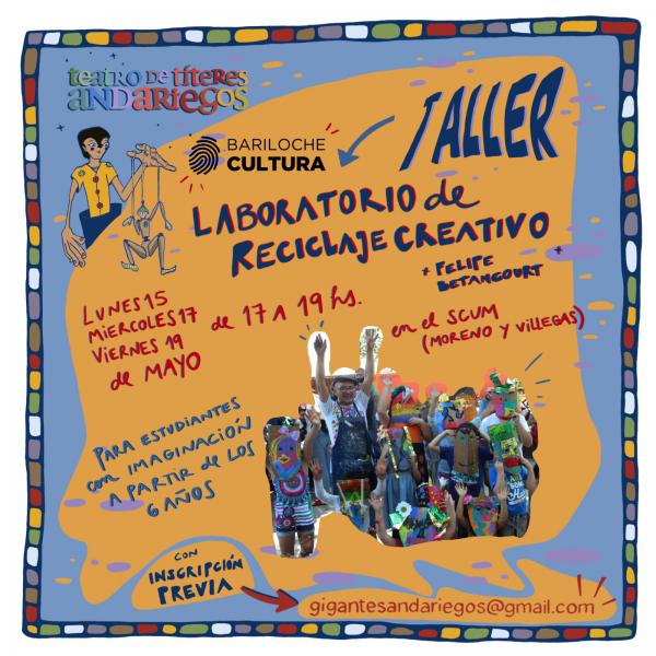 TALLER PARA NI&Ntilde;EZ: LABORATORIO DE RECICLAJE CREATIVO