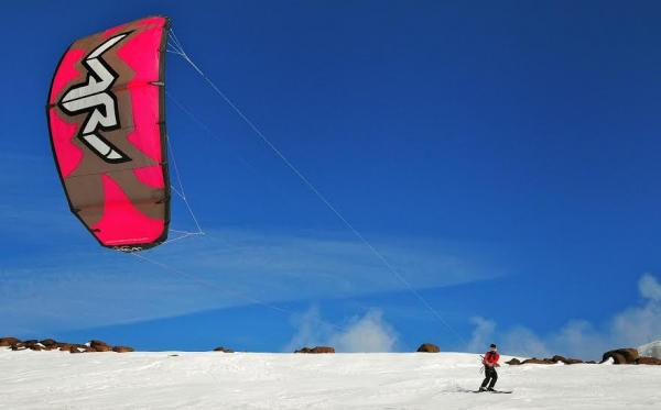 Campeonato Argentino de SnowKite en Caviahue