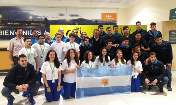 La selecci&oacute;n argentina de voley masculino Sub 21 ya entrena en Bariloche