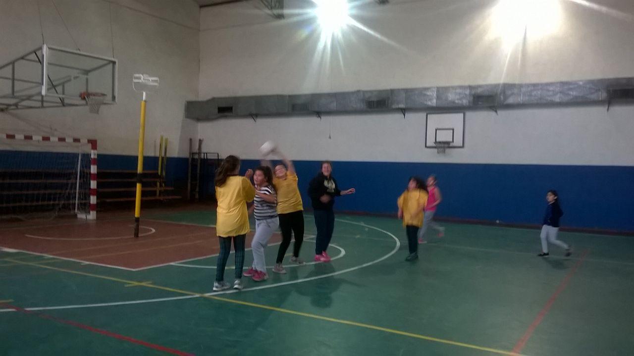 Cestoball en la Jornada Solidaria