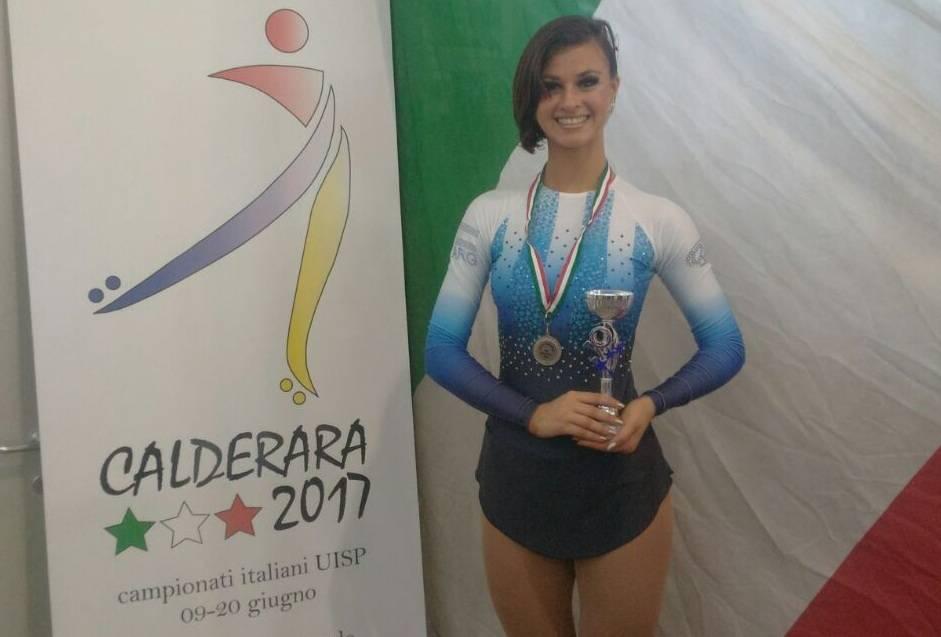 Ornella Caccin se coron&oacute; subcampeona en la Copa Calderara