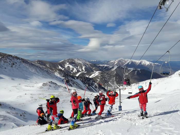 Gran actuaci&oacute;n de los chicos del Ski Club Bariloche en Esquel