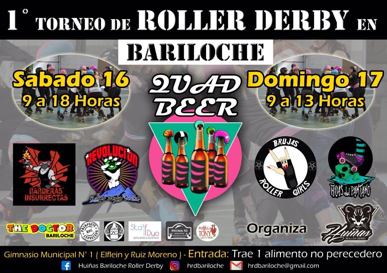 Hoy se juega el primer torneo de Roller Derby en nuestra ciudad