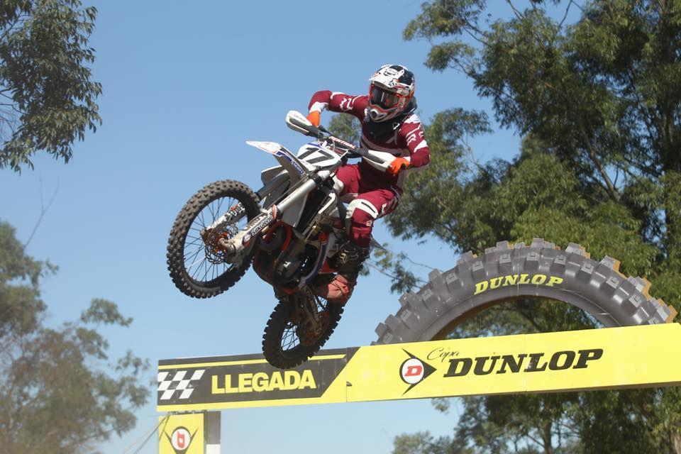 Gran triunfo de Luzzardi en el Nacional de Motocross