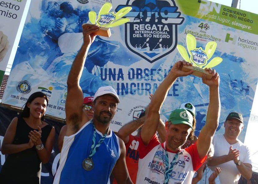 Pinta y Mozzicafredo los campeones de la Regata Internacional del R&iacute;o Negro