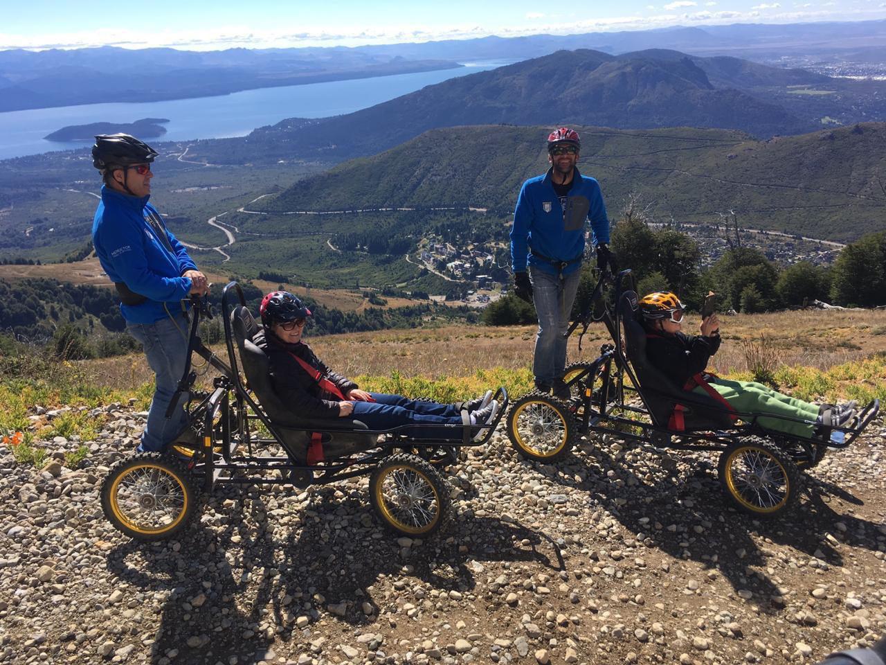 El trekking adaptado se suma a las propuestas para personas con discapacidad