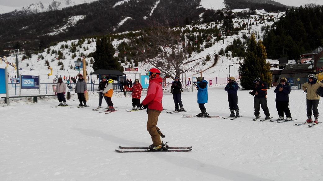 Inolvidable primer d&iacute;a del Esqu&iacute; Social en Bariloche