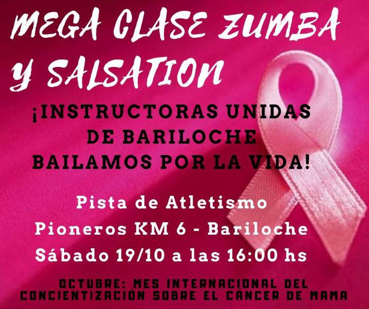 OCTUBRE MES INTERNACIONAL C&Aacute;NCER DE MAMAS - BAILEMOS POR LA VIDA