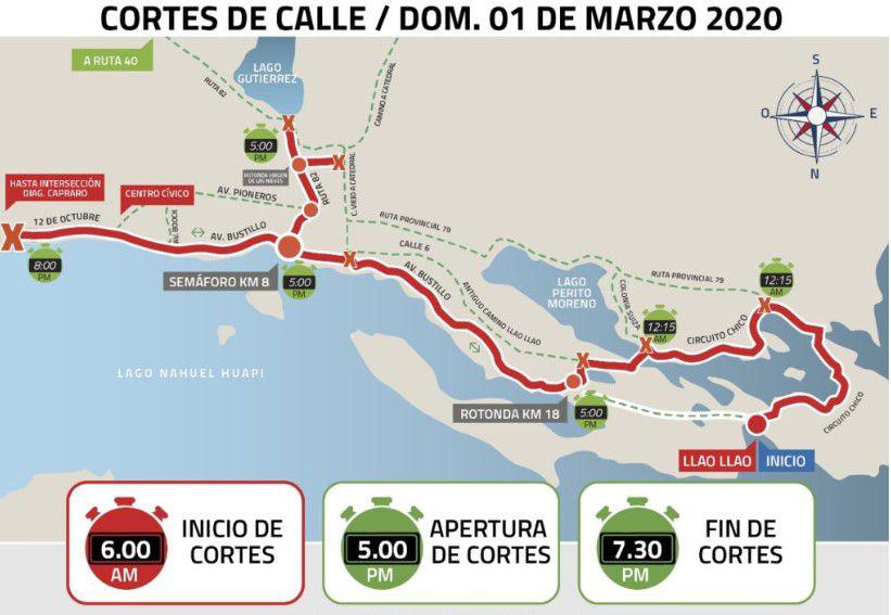 Programan cortes de calle para el Ironman 2020