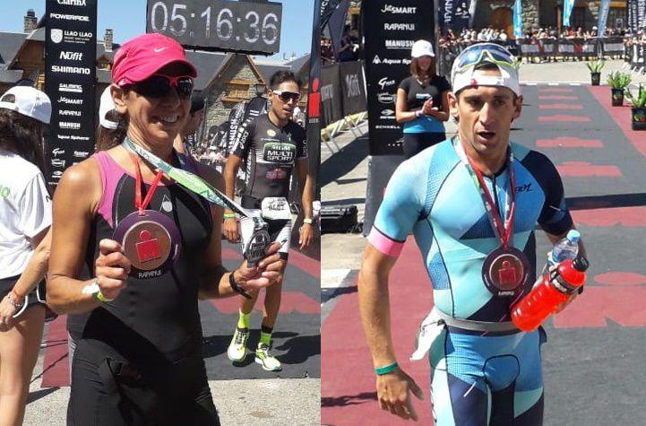 Garc&iacute;a y Yero, lo mejor de Bariloche en el Ironman 70.3
