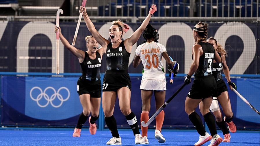 Las Leonas vencieron a India y buscar&aacute;n su primera medalla de oro ante Pa&iacute;ses Bajos