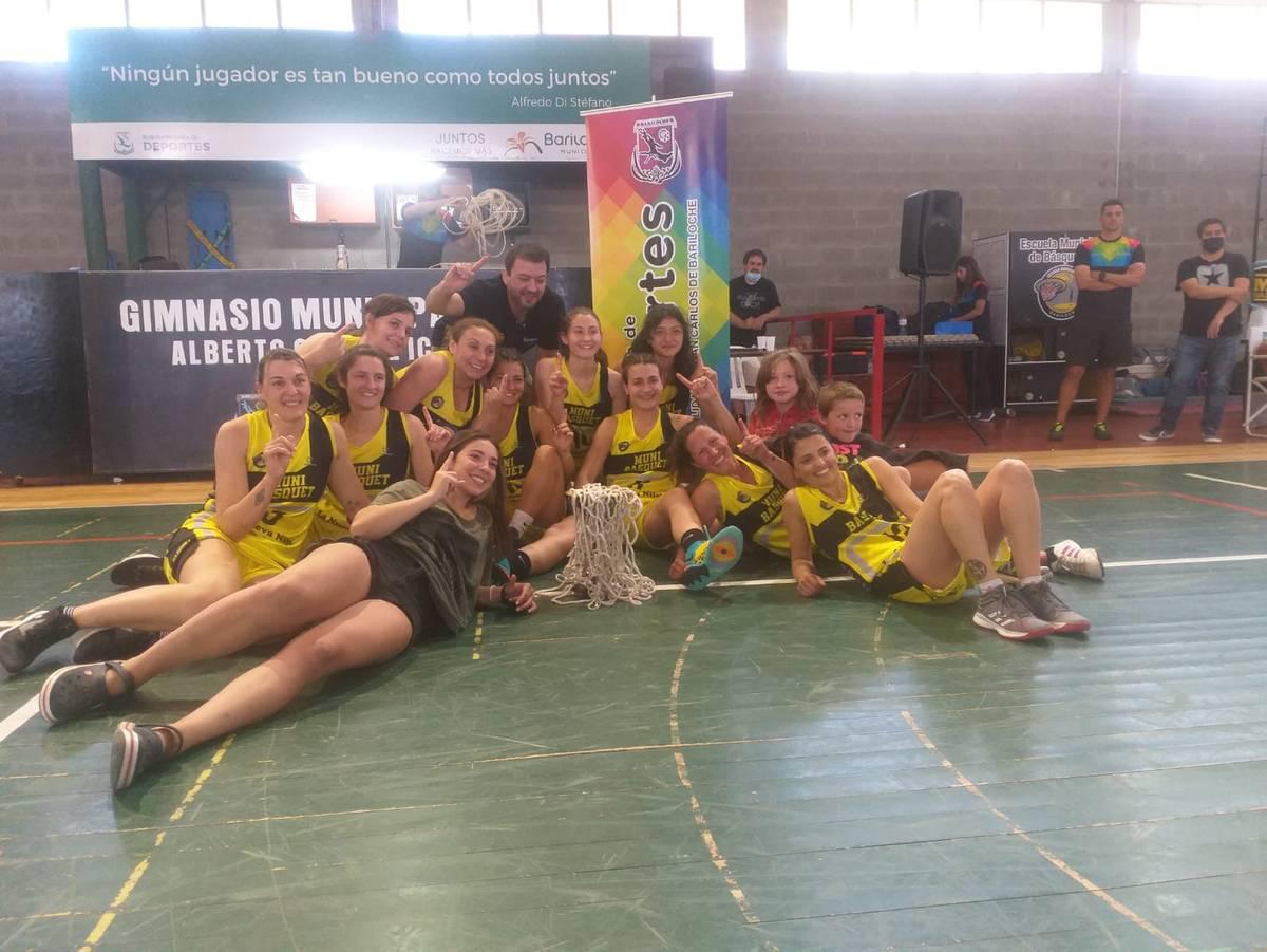 Bariloche campe&oacute;n andino pre-federal de b&aacute;squet femenino