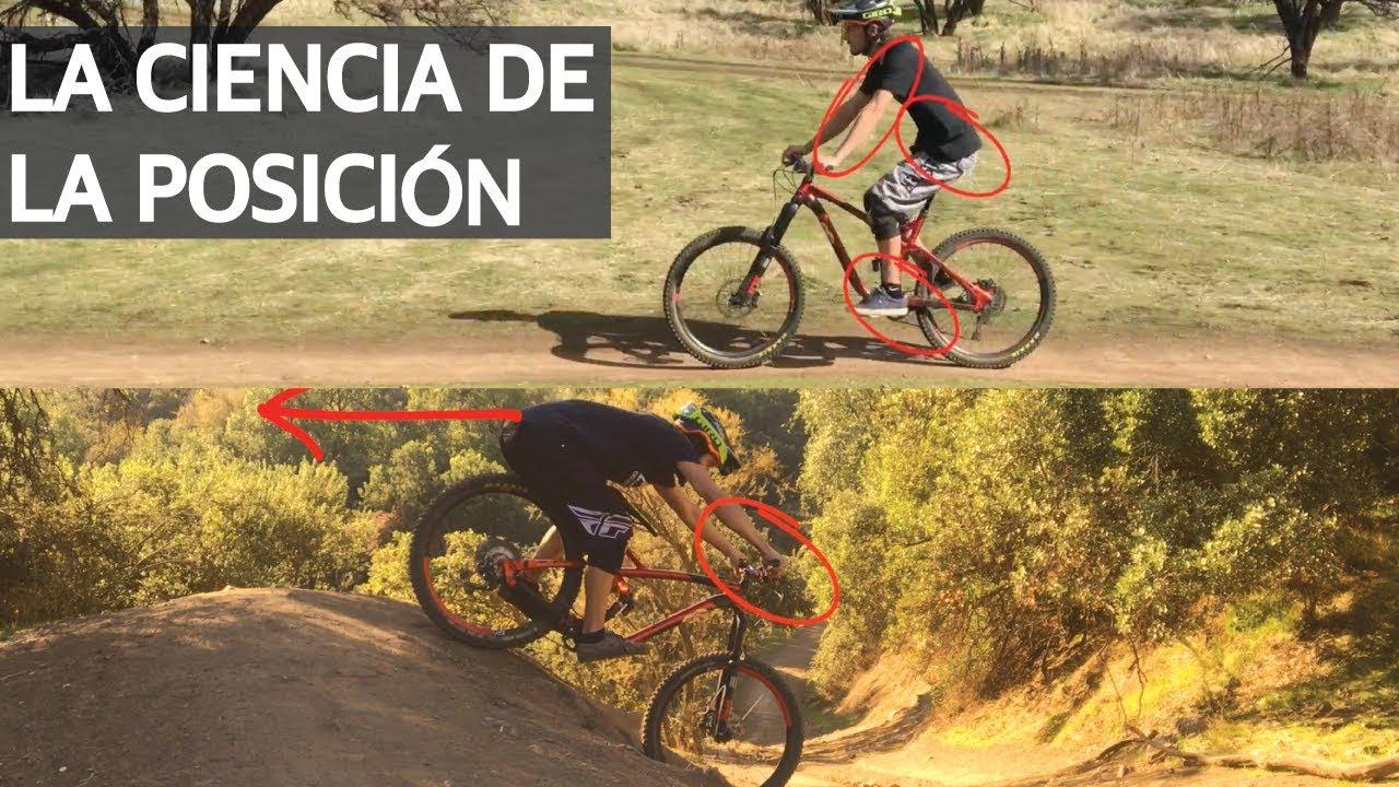 C&oacute;mo Aprender Mountain Bike! Posici&oacute;n de Subida, Bajada y Frenado Sobre tu Bicicleta de Monta&ntilde;a!