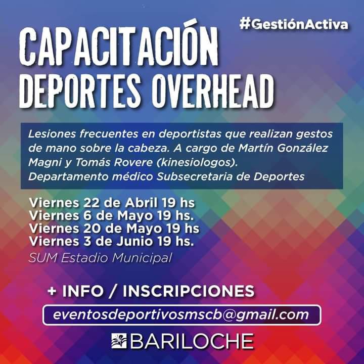 Capacitaci&oacute;n deportes Overhead