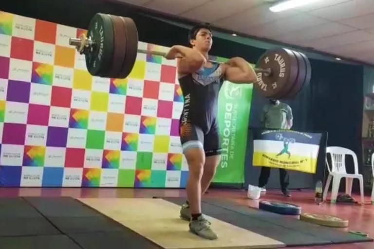 Dante Pizzuti competir&aacute; en el Mundial Junior de Levantamiento ol&iacute;mpico de Pesas