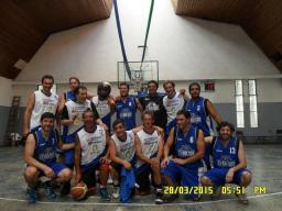 BASQUET VETERANOS , COPA EL BOLS&Ograve;N 28-3-15 , BOLSON SE CORONO CAMPEON.