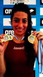 Gran actuaci&oacute;n de Roxana Pescader en el Torneo Argentino Master de Nataci&oacute;n