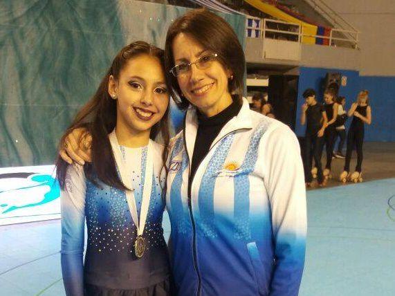 Romina Arenas es subcampeona del Campeonato Sudamericano de Pat&iacute;n