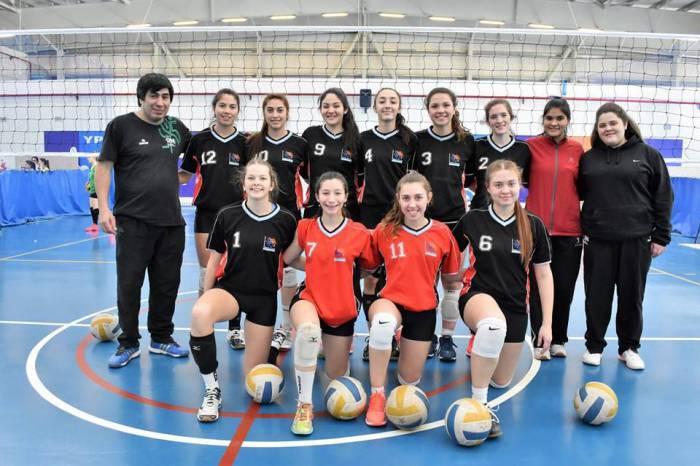 El voley rionegrino imbatible en Comodoro Rivadavia