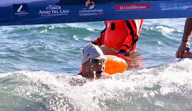 Sergio Salomone, un especialista en aguas abiertas y fr&iacute;as, desde el C&iacute;rculo Polar &Aacute;rtico al Nahuel Huapi