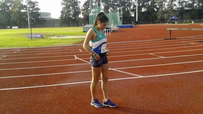 Danna Pastene se abre paso a puro talento en el atletismo nacional