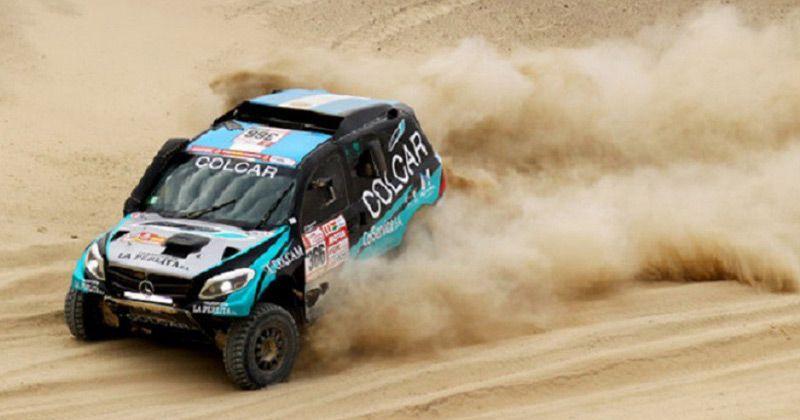 Maldonado comenz&oacute; un nuevo Dakar en Per&uacute;