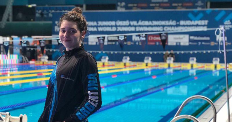 Anna Huusmann logr&oacute; un r&eacute;cord nacional en el mundial de nataci&oacute;n | El Cordillerano