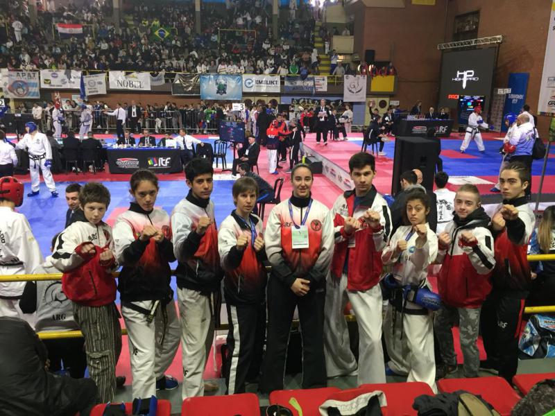 Medallas internacionales para taekwondistas barilochenses