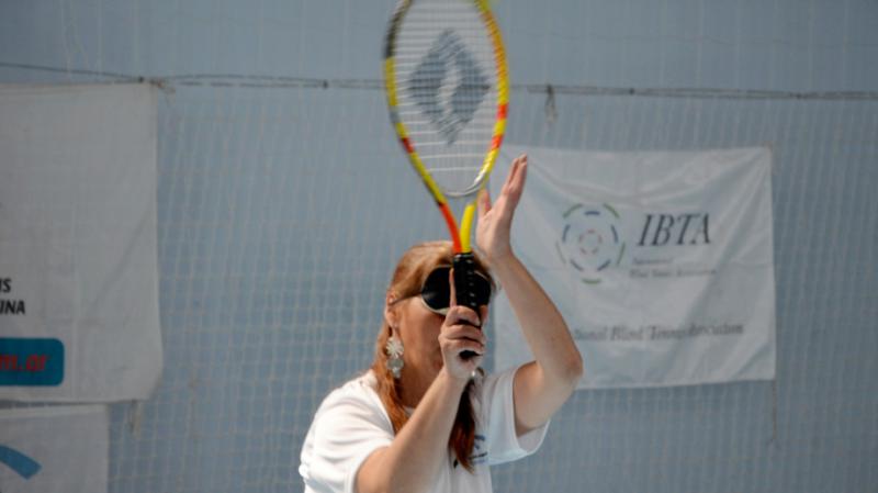 Tenis para Ciegos, un deporte que se expande y llega a Bariloche